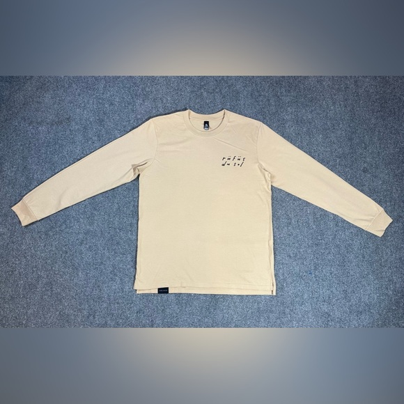 COPY - Rufus Du Sol Solace Tour Long Sleeve Shirt Men’s Size L Tan EDM Music. - Picture 2 of 10